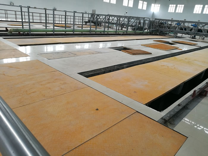 我司圓滿完成廣東深圳福田污水處理廠玻璃鋼格柵、蓋板安裝工程(圖2)
